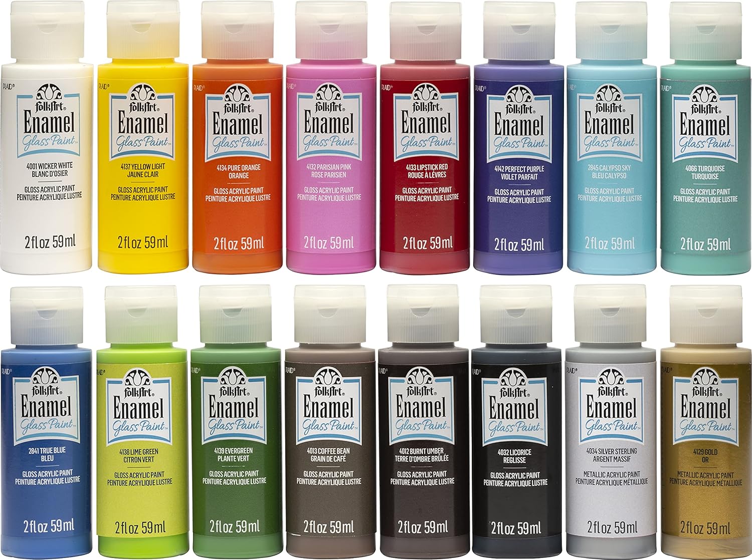Enamel Craft Set — 16 Colors